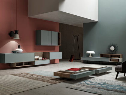 Parete Attrezzata Santa Lucia Ikona Dandy Living