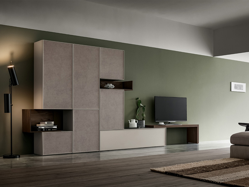 Parete Attrezzata Santa Lucia Ikona Dandy Living